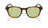 Carter acetate sunglasses in Classic Tortoise Mint Green by Denon Eyewear New York, front view