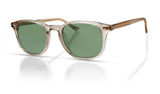 Carter acetate sunglasses in Translucent G15 by Denon Eyewear New York, side view