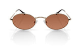 Jo shiny gold brown front