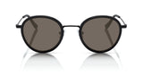 Sam round acetate and metal sunglasses in Midnight by Denon Eyewear New York, front view