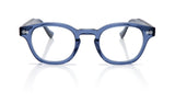 22 translucent blue front